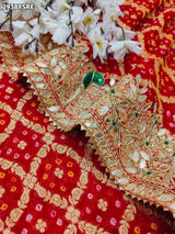 By Traditional Saree With Wedding Wear