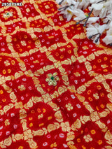By Traditional Saree With Wedding Wear