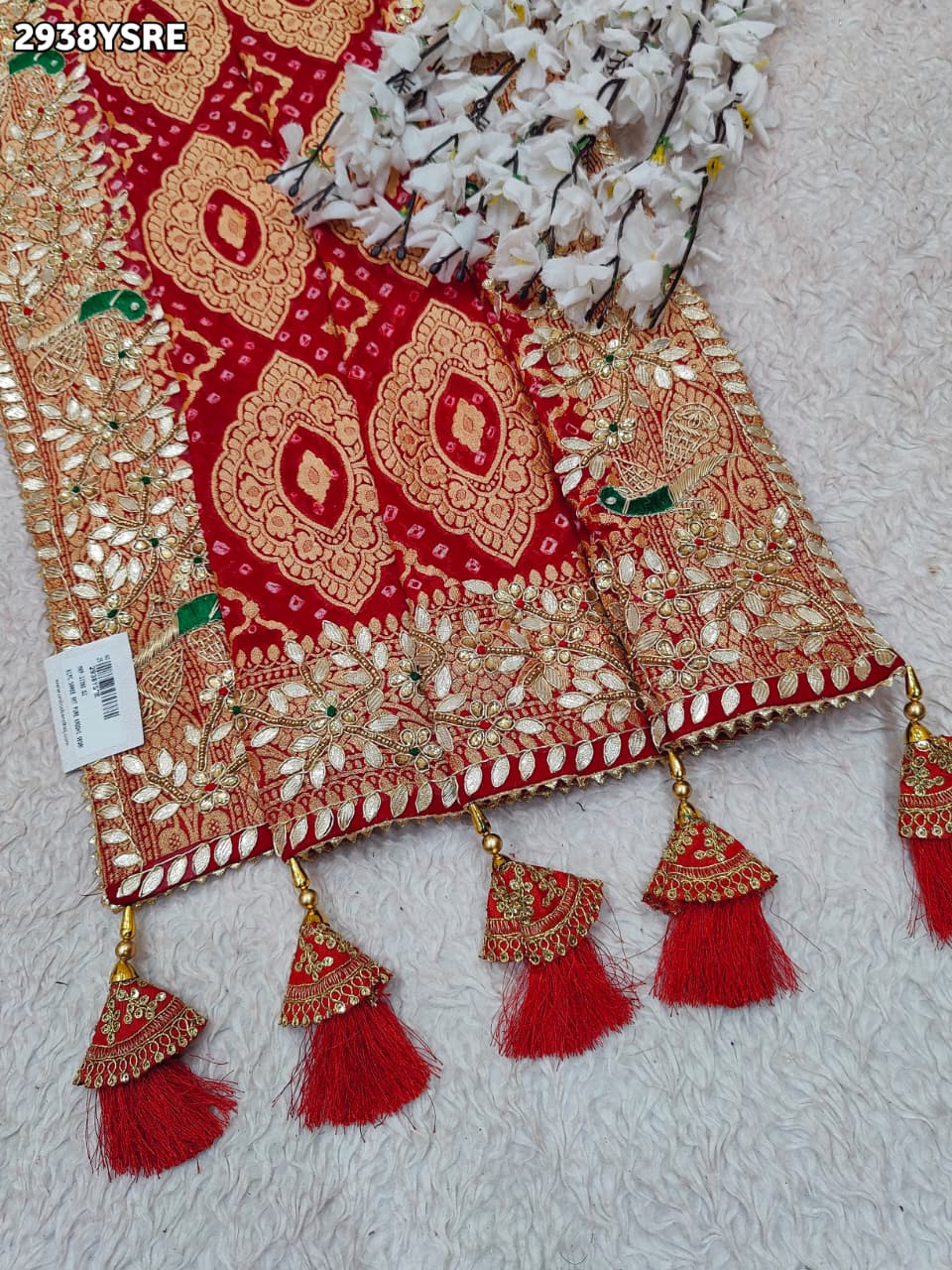 By Traditional Saree With Wedding Wear