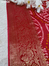 ByPremium Munga Silk Saree with Kalamkari Design