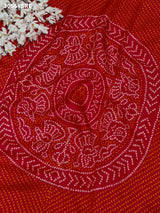 ByPremium Munga Silk Saree with Kalamkari Design