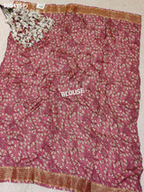 By Festive Pure Munga Silk Saree with Elegant Zari Border