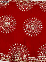 By New Gaji Silk Designer Dupatta with Gotapatti Work
