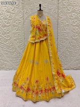 KcPc New Designer Crepe Silk Lehenga with Premium Gotapatti Work MHS
