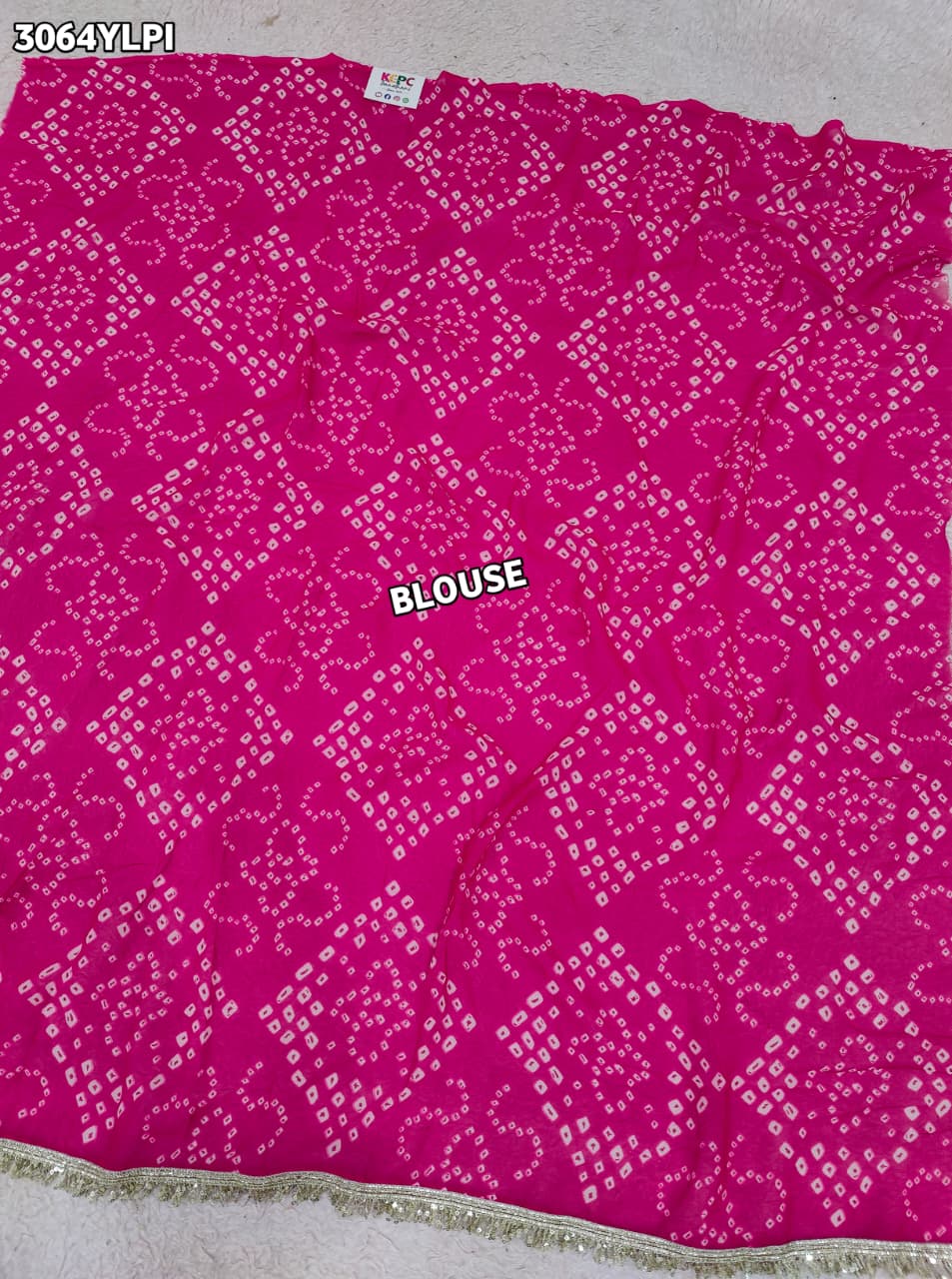 By Bandhani Style Lehanga With Wedding Wear
