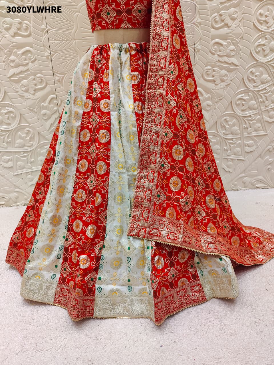 By Banarasi Lehenga With Traditional Wear