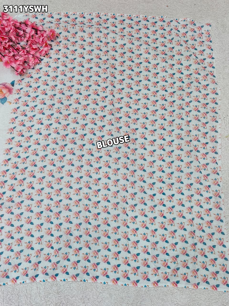 By Printed Saree for Everyday Casual Wear KCPC