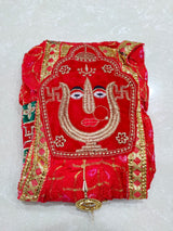 KcPc Latest Art Silk fabric New Marwardi Broach Stole (Set of 14 Pcs )