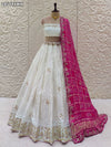 Buy New Bandhani Lehenga with Cutdana Gota Patti Work KcPc