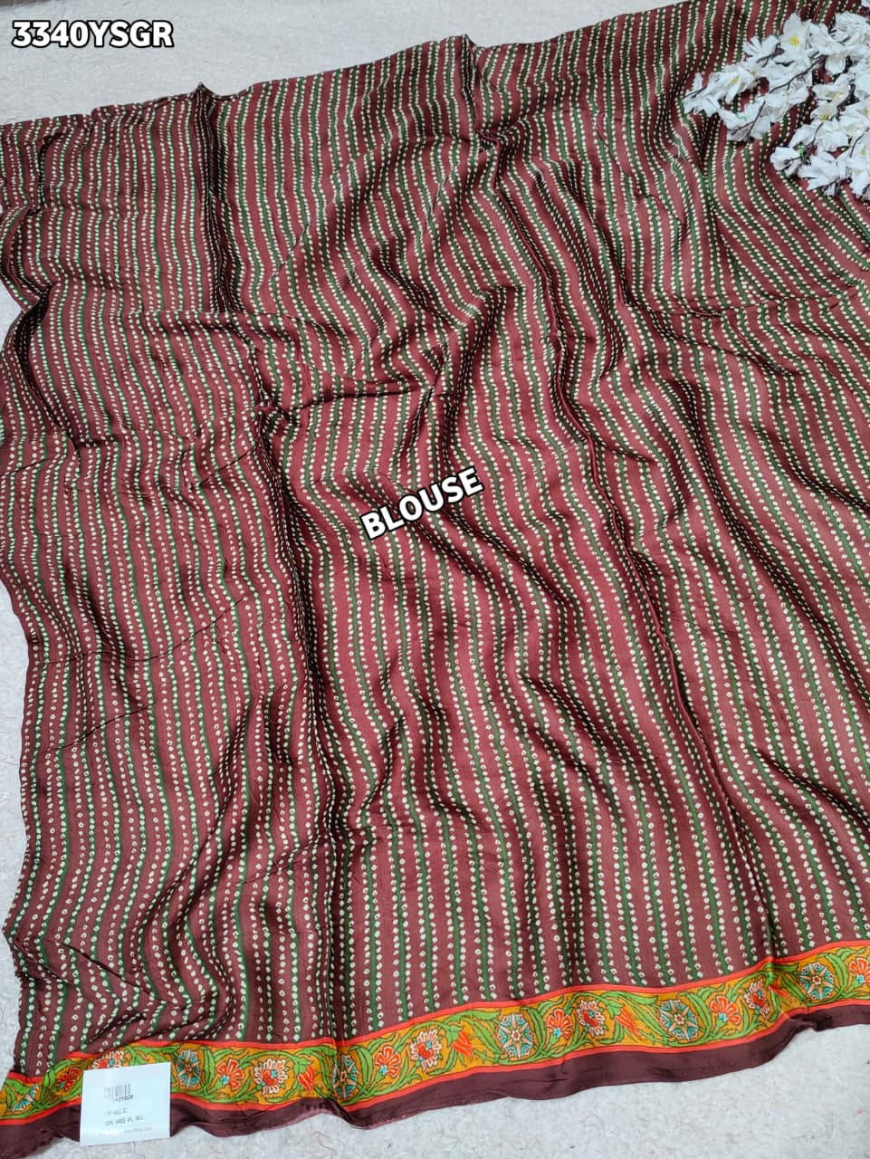 KcPc New Premium Gaji Silk Kalamkari Style Saree with Traditional Appeal APL