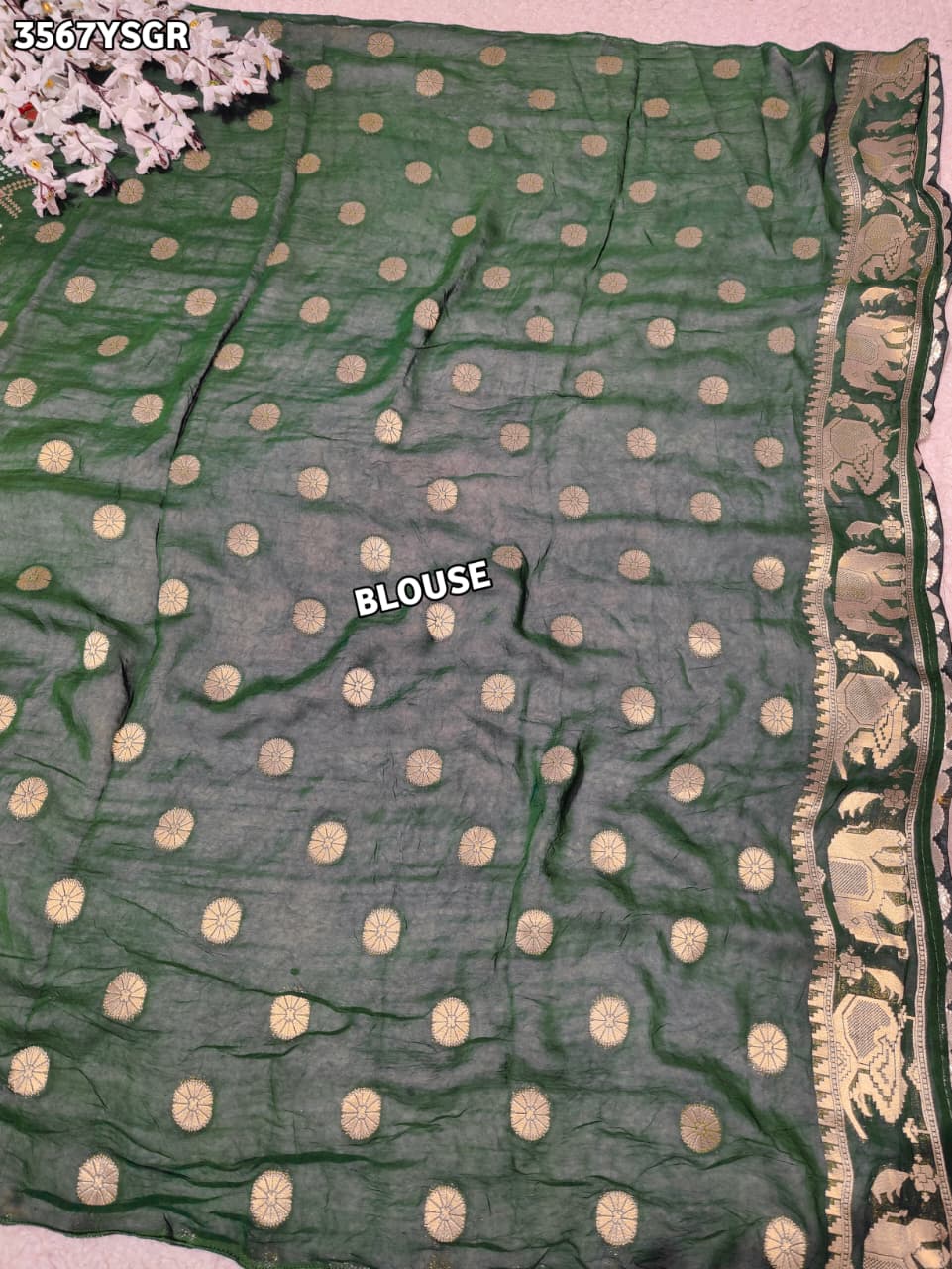 Buy New Elegant Bandhani Saree With Festive Wear KcPc