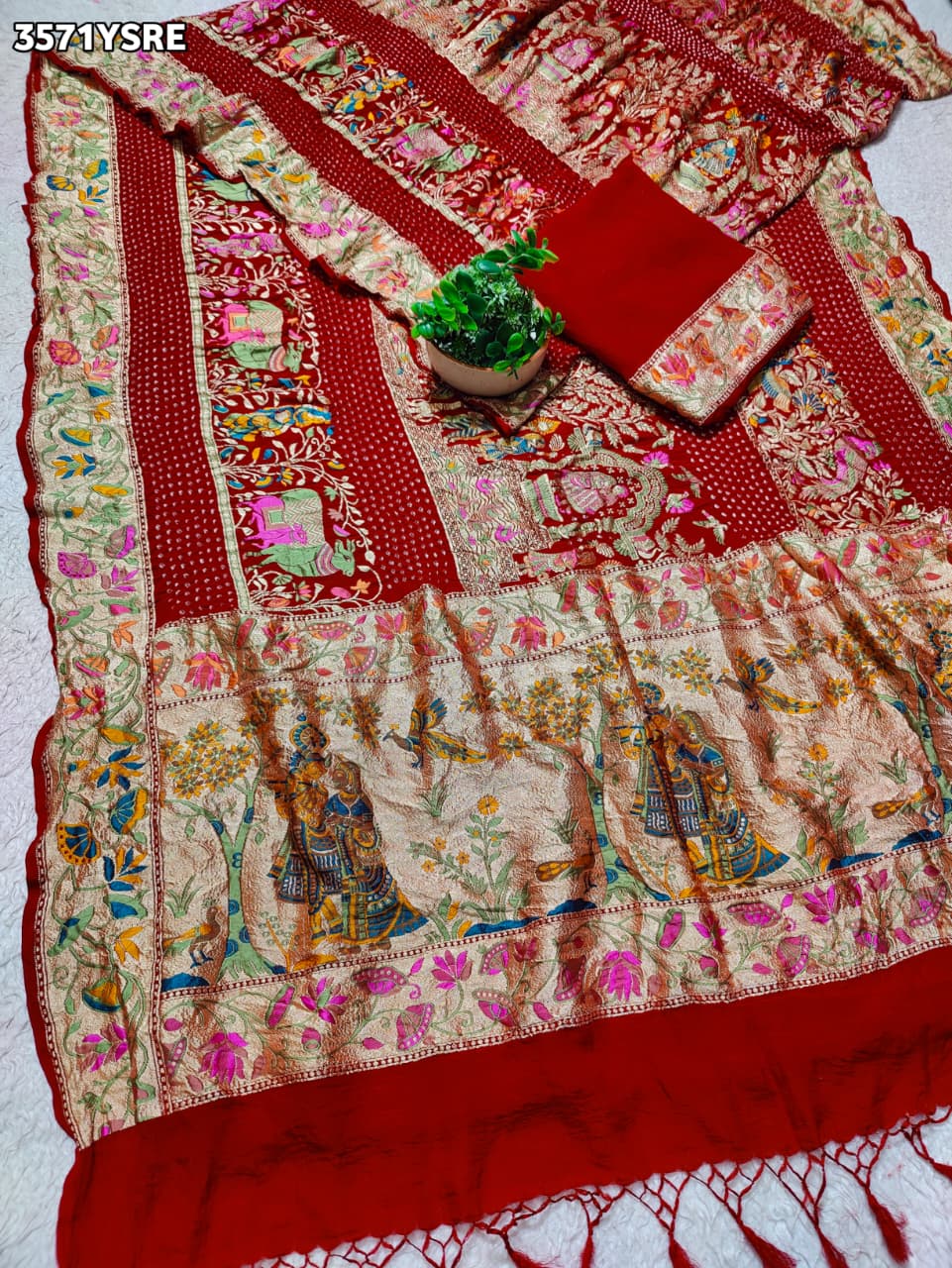 Buy New Festive Special Kalamkari Style Sarees KcPc