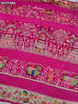 Buy New Traditional Kalamkari Print Saree for Festive Wear KcPc