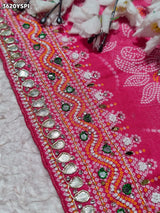 Buy New Elegant Traditional Saree with Floral Print Work KcPc