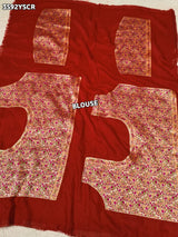 Buy Banarasi Pattern Saree With Dola Silk KcPc Image 6