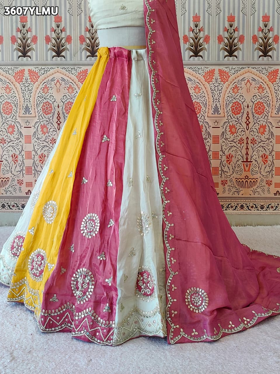 Buy New Traditional Lehenga with Gotapatti Work KcPc