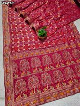 Buy New Traditional Bandhani Pattern Saree With Festive Wear KcPc