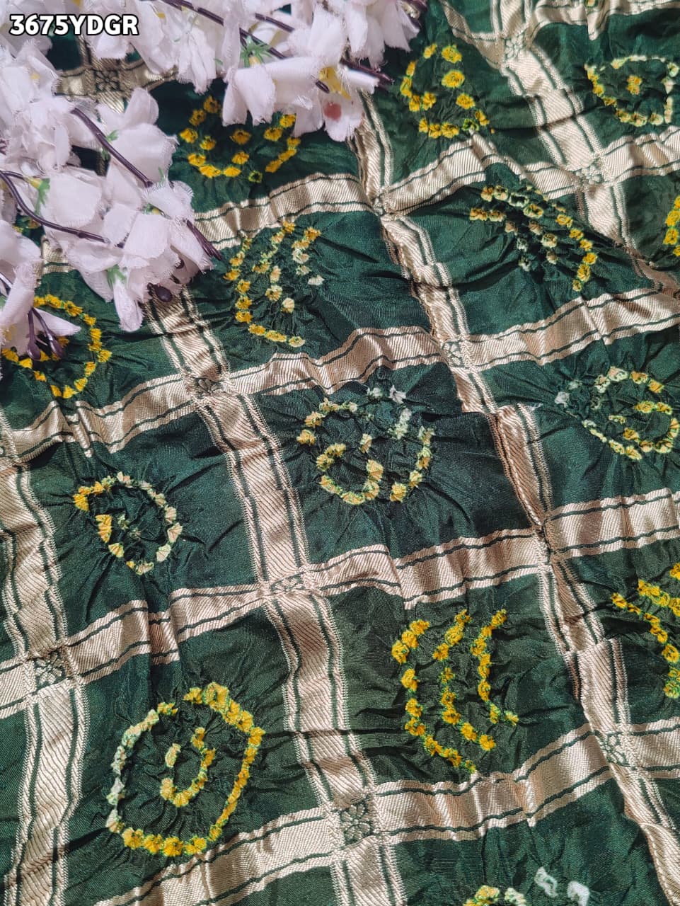 Buy Traditional Gatchola Dupatta with Rich Jari Weaving KcPc