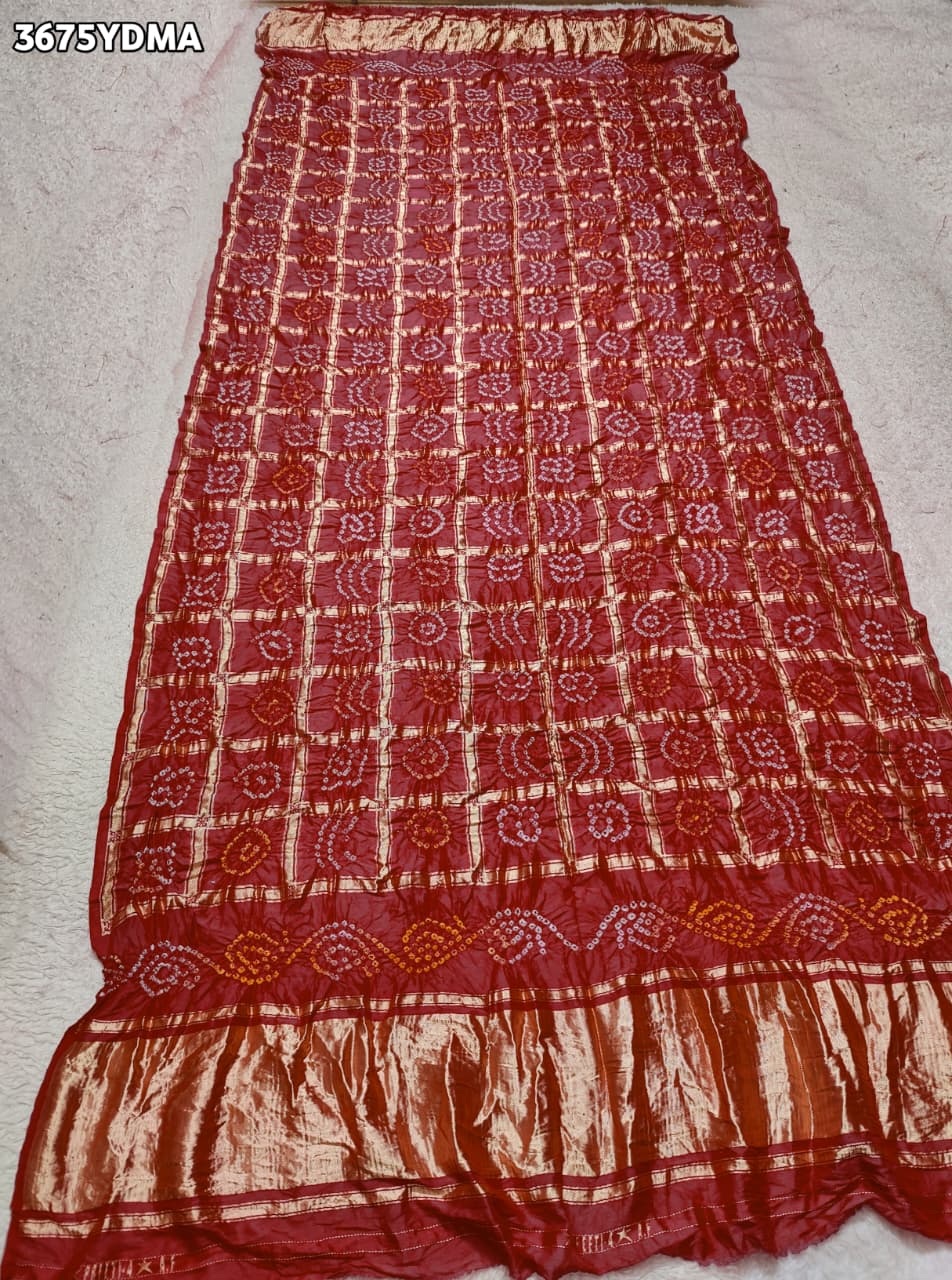 Buy Traditional Gatchola Dupatta with Rich Jari Weaving KcPc