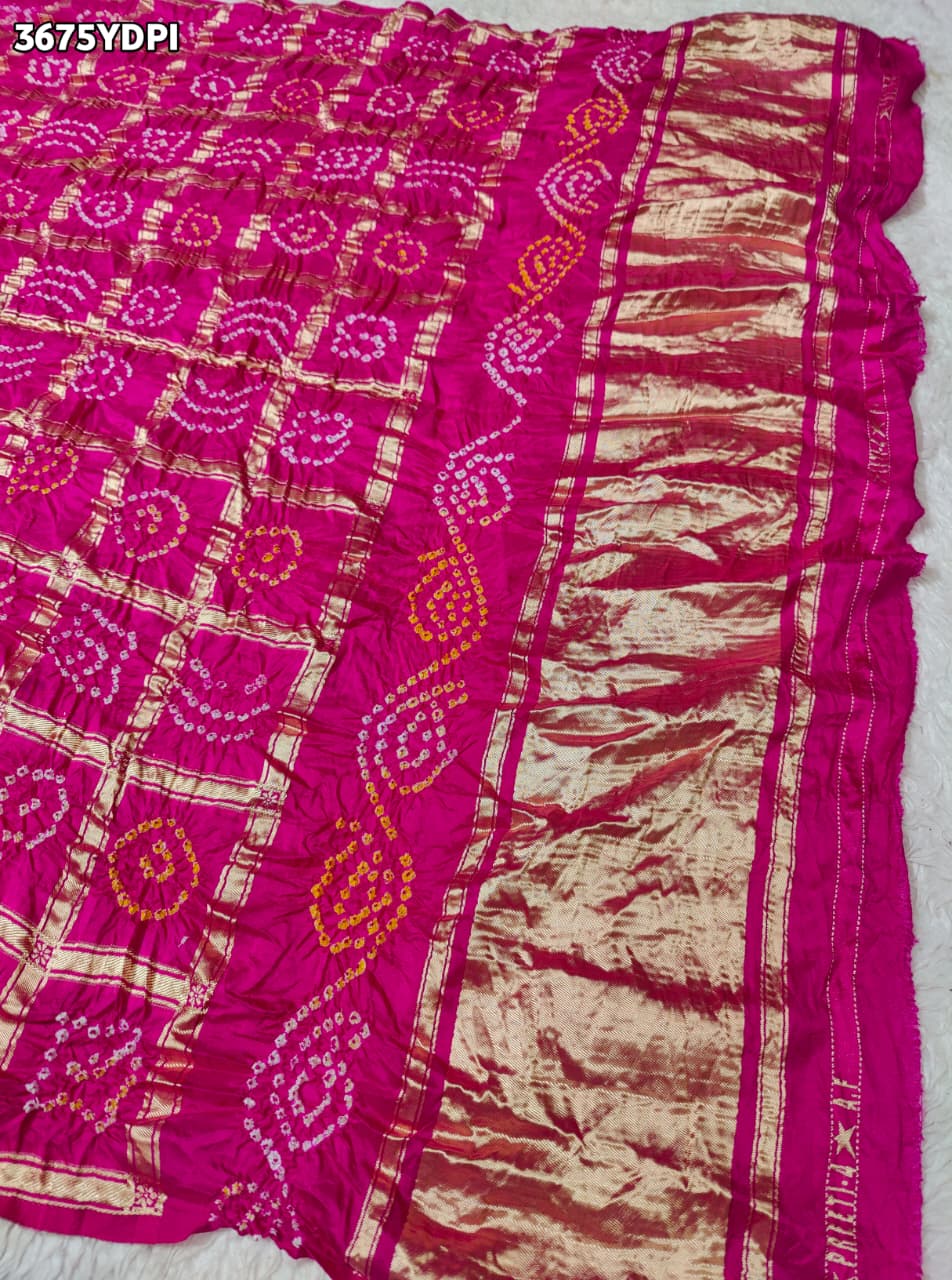 Buy Traditional Gatchola Dupatta with Rich Jari Weaving KcPc