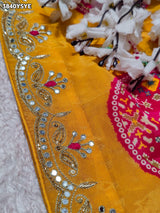 Buy New Patola Style Saree with Cutdana Work KcPc
