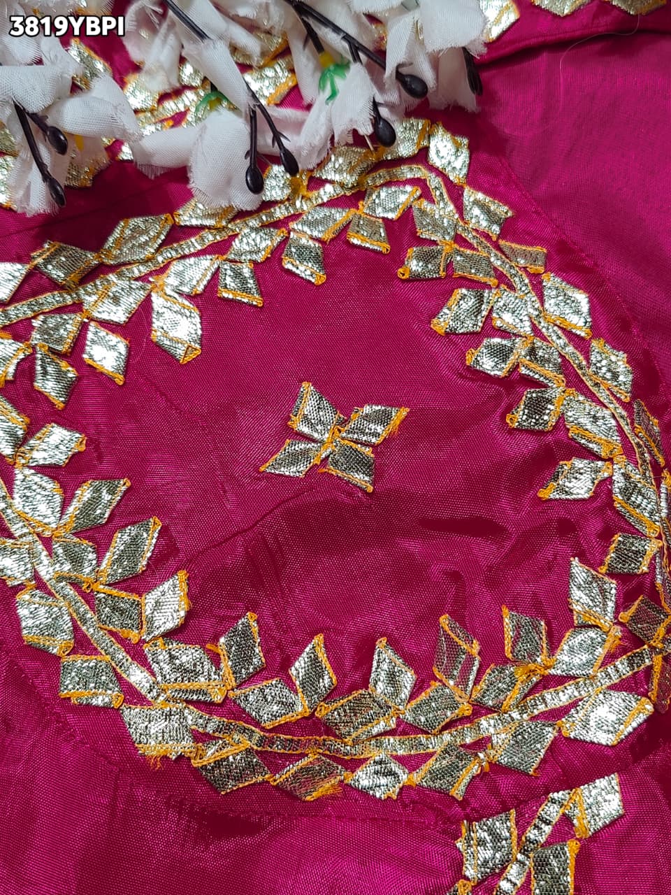 Buy HO Silk Designer Style Gota patti Work KcPc