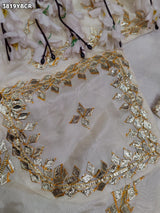 Buy HO Silk Designer Style Gota patti Work KcPc