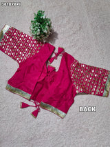 Buy HO Silk Designer Style Gota patti Work KcPc