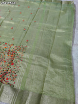 Buy New Launch Designer With Kashida Work Saree KcPc