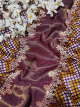 Buy Festive Special Dola Silk Saree Banarasi Design Kcpc Image 6