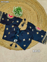Buy HO Silk Designer Style Gota patti Work KcPc image 5