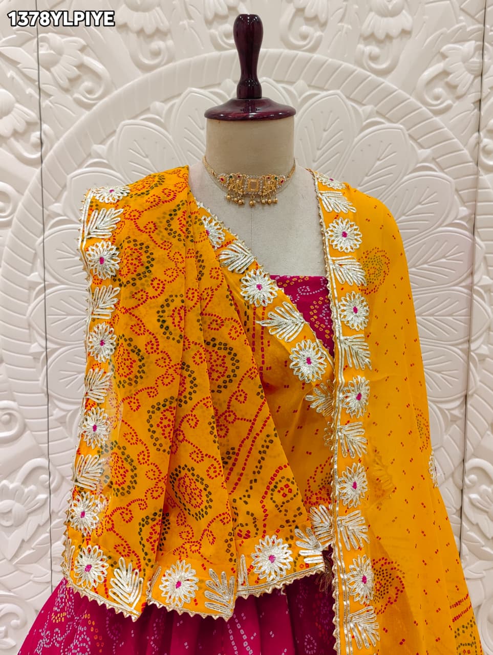 Buy Festive Special Premium Gota Patti Lehenga Kcpc image 2