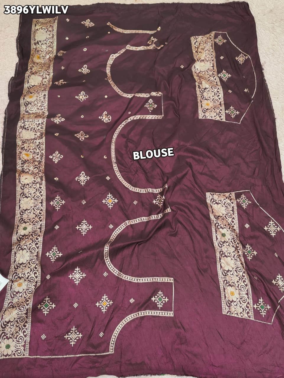 Buy Royal Dola Silk Banarasi Style Lehenga Kcpc