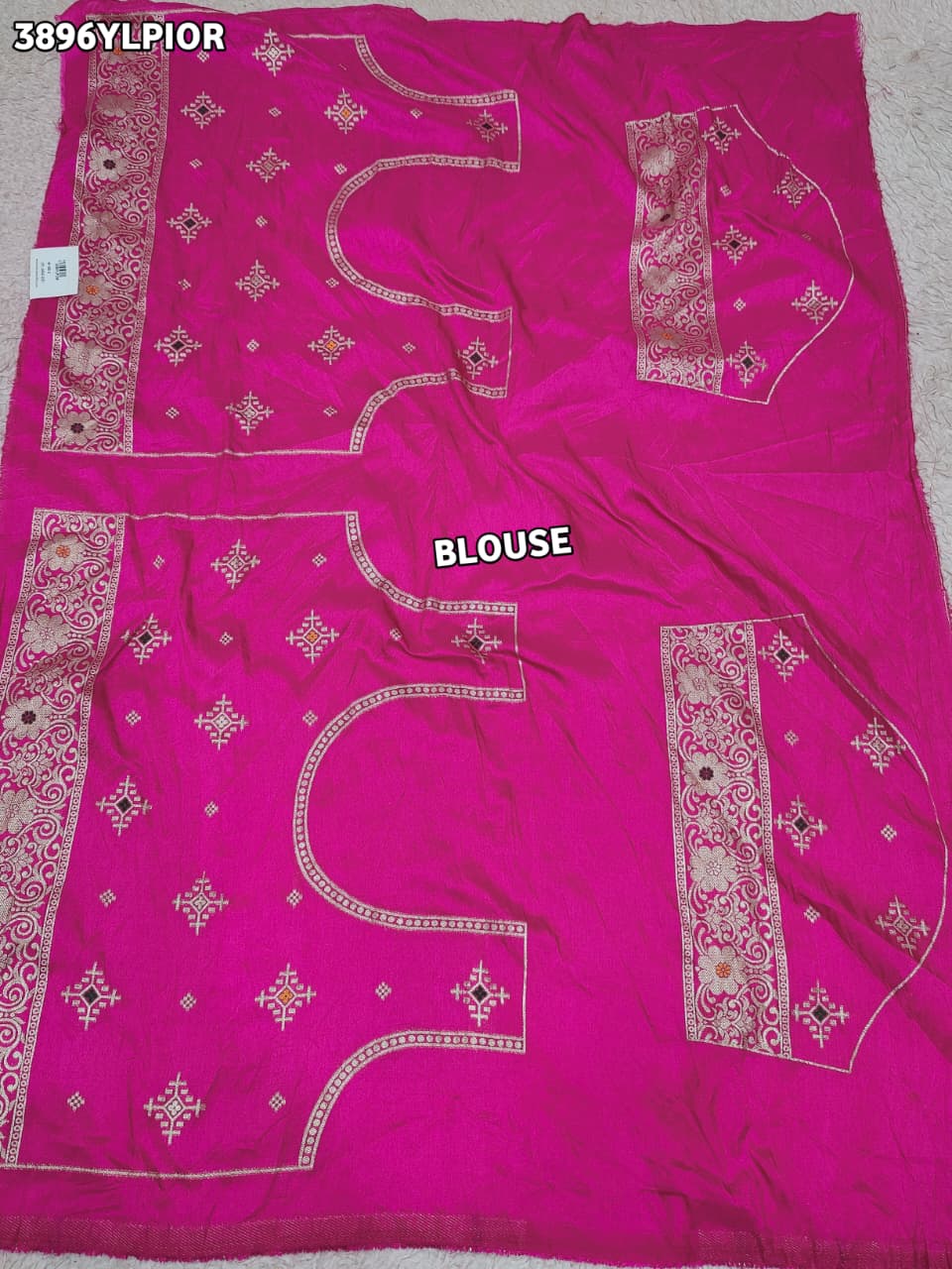 Buy Royal Dola Silk Banarasi Style Lehenga Kcpc