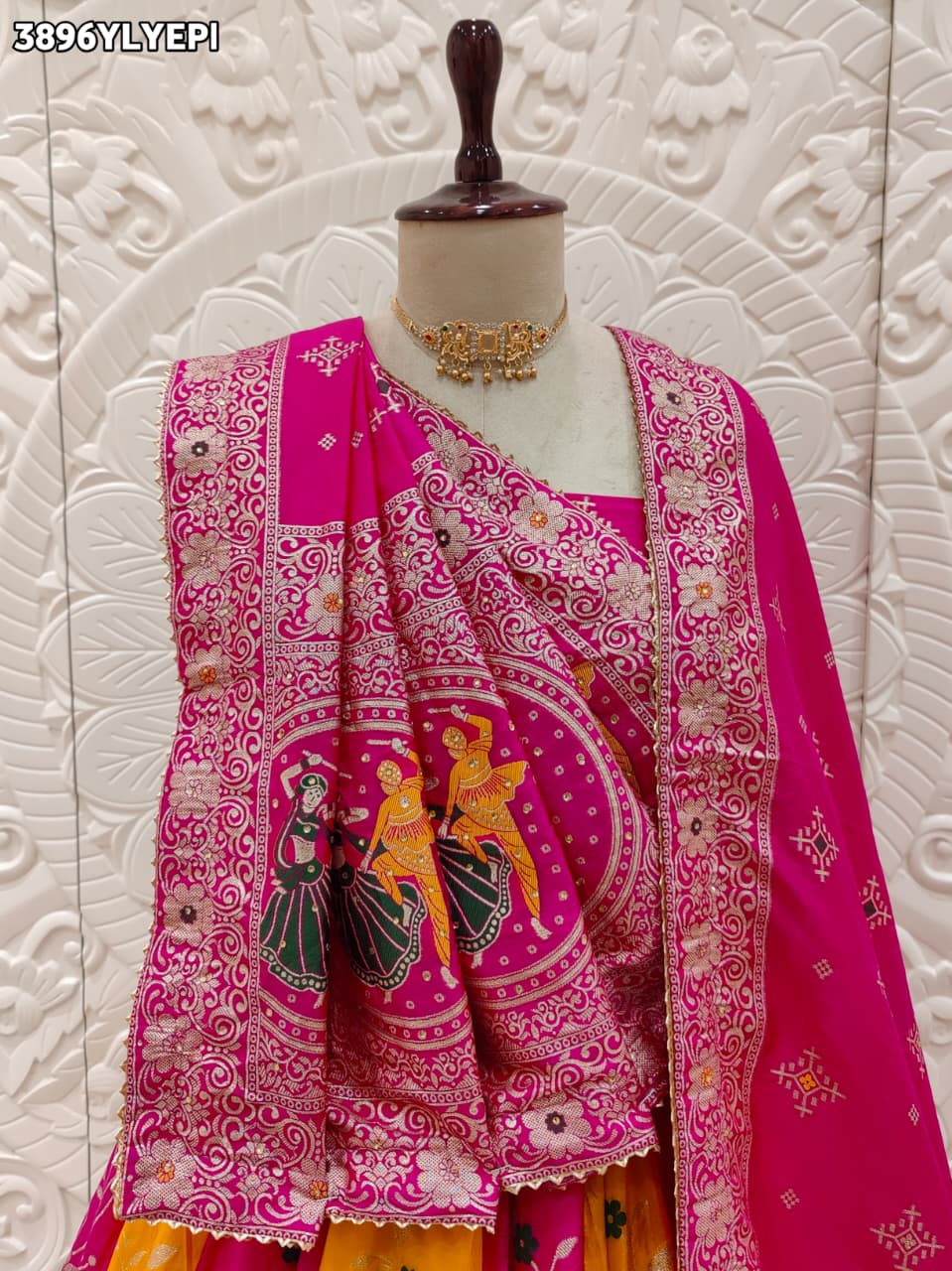 KcPc Royal Festive Dola Silk Lehenga Classic Banarasi Design GOR