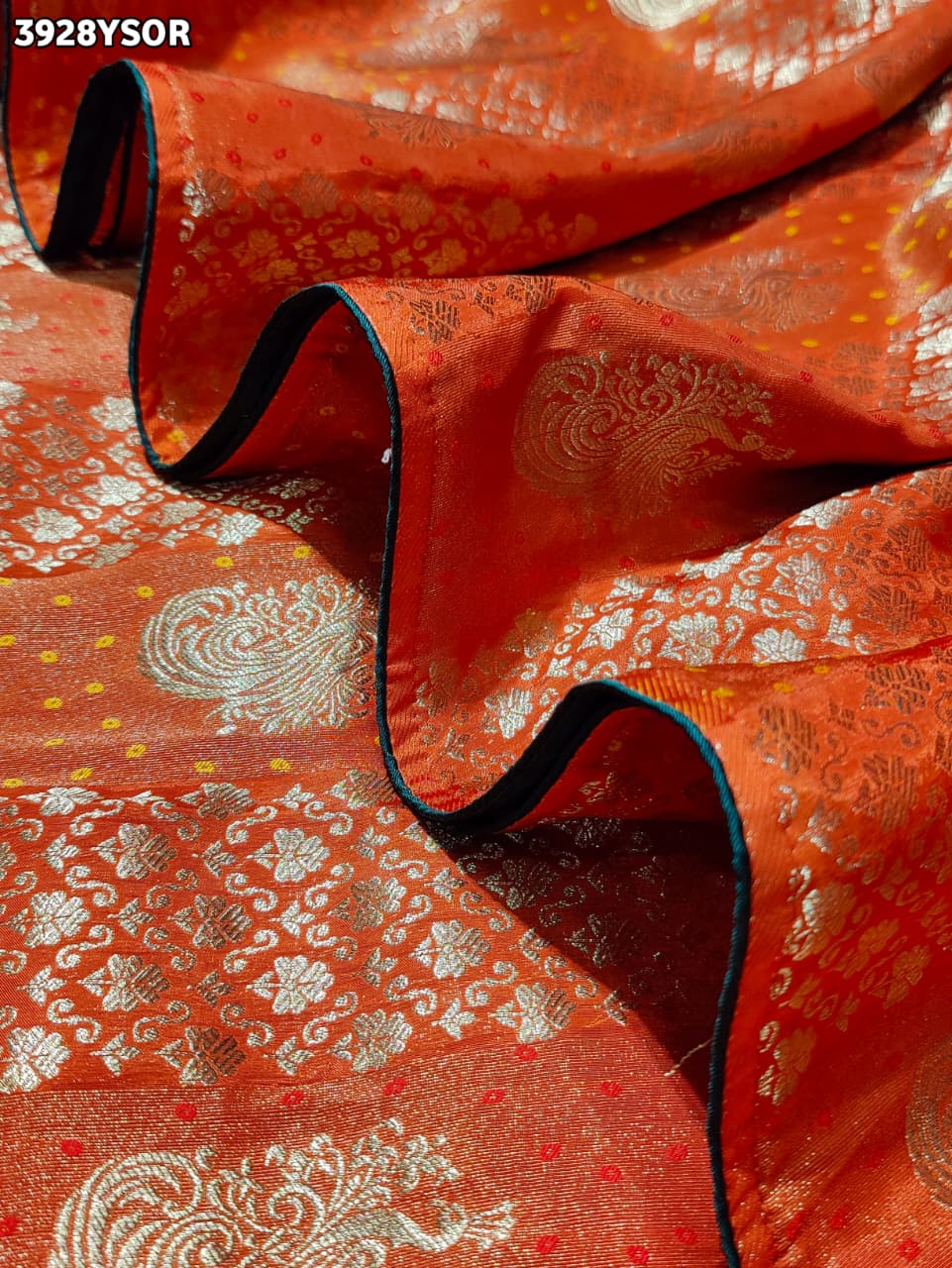 Buy Moonga Silk Saree with Banarasi Zari Weaving Kcpc