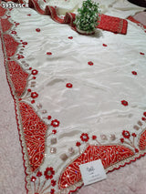 Buy Festive Special Crepe Silk Designer Saree Kcpc