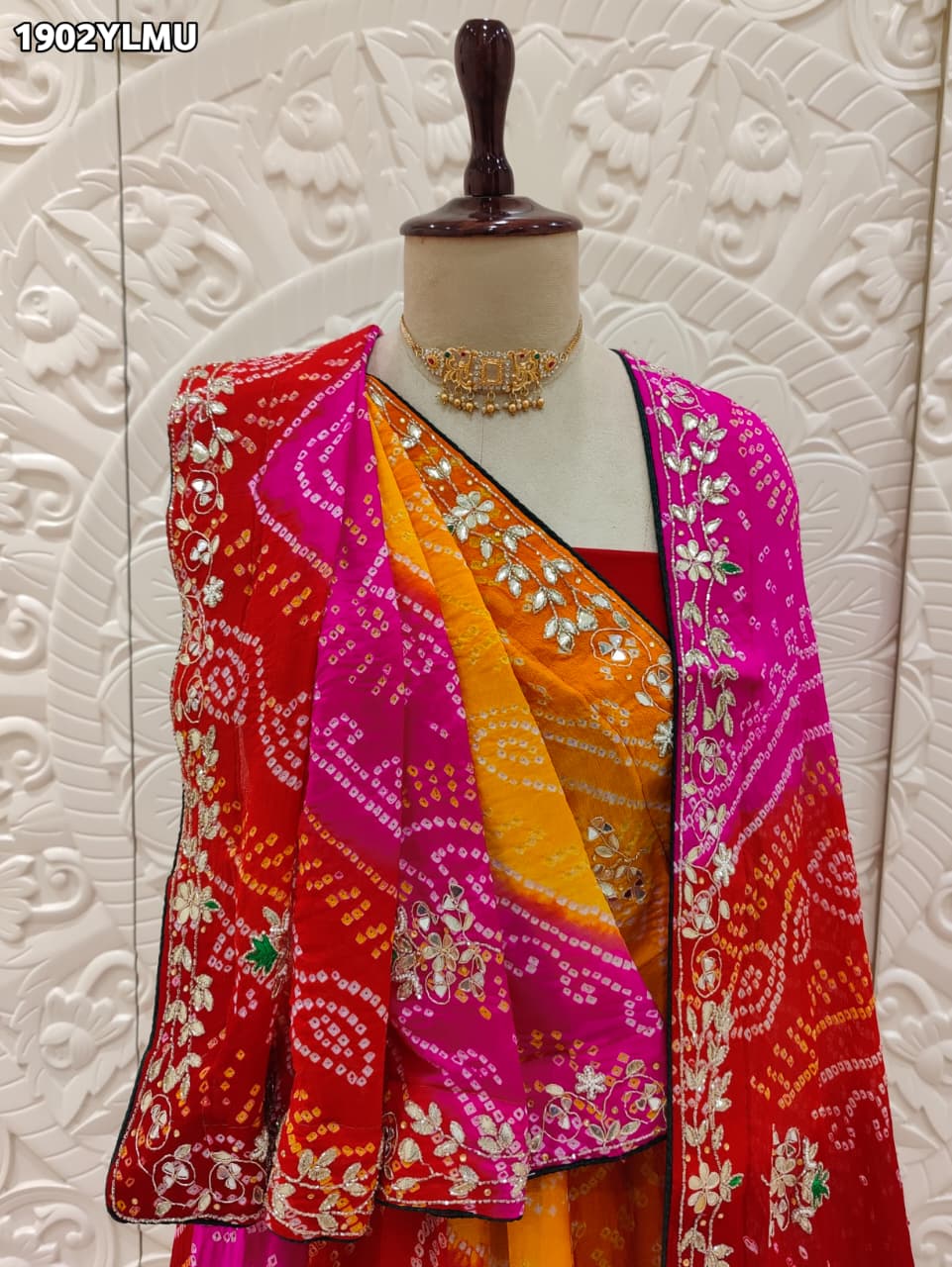 Buy Chinon Traditional Lehenga With Festive Wear Kcpc
