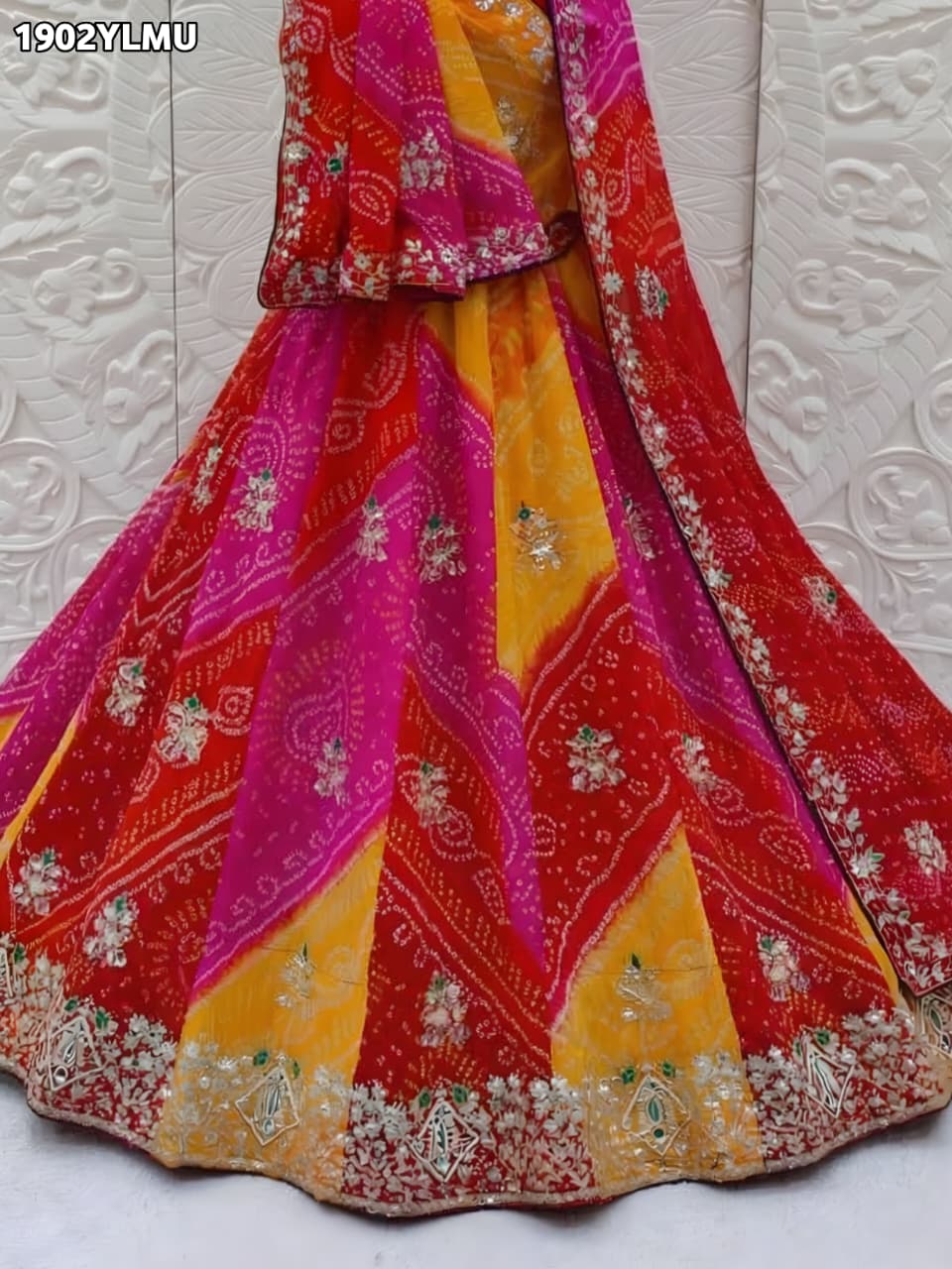 Buy Chinon Traditional Lehenga With Festive Wear Kcpc