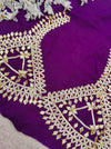 Buy Gaji Silk Blouse With Designer Festive Wear Kcpc