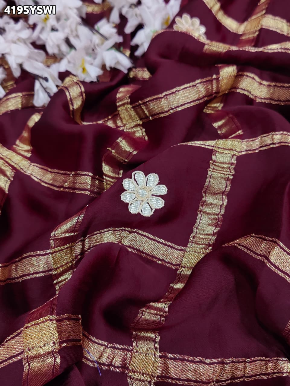 Buy Modal Silk Bandhani Style With GotaPatti Work KcPc