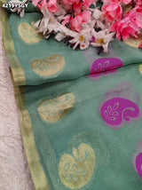 KcPc Georgette Banarasi Style Saree for Festive WearRG
