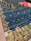 Buy Gaji Silk Saree Bandhani Style with Gotapatti Work