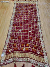 KcPc Royal Look Pure Gaji Silk Dupatta with Ghatchola Bandhej & Gota Patti Work