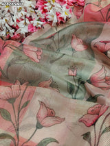Buy Cotton Silk Printed Saree for Festive WearKcPc