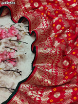 Buy Dola Silk With Bandhani StyleSareeKcPc