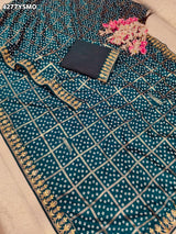 Buy Dola Silk With Bandhani Style KcPc