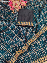 Buy Dola Silk With Bandhani Style KcPc