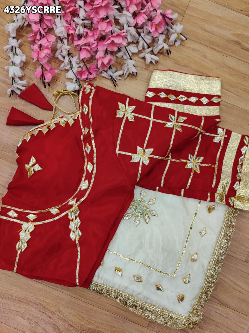Buy Creap Silk Saree With Designer Style KcPc