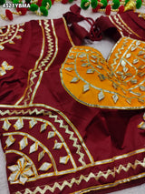KcPc New Gaji Silk Designer Blouse with Gota Patti Work Blouse PRD